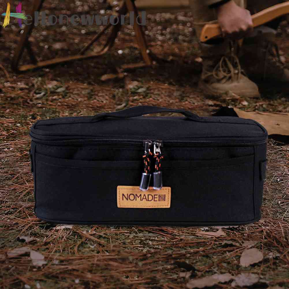 Túi Đựng Dụng Cụ Nấu Ăn 600D Bằng Vải Oxford Chống Thấm Nước Tiện Dụng Mang Theo Du Lịch Cắm Trại