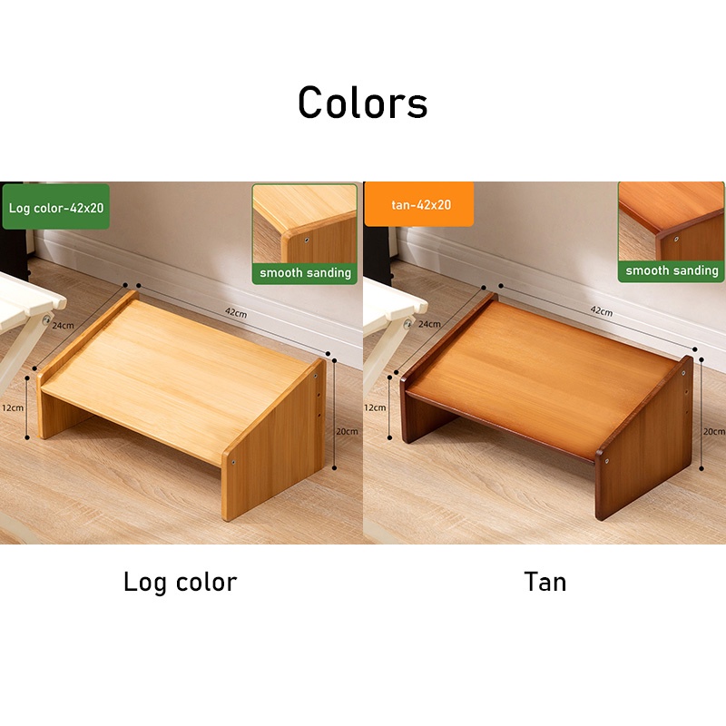 Ghế kê chân WORTHBUT chống trượt tiện dụng cho nhân viên văn phòng