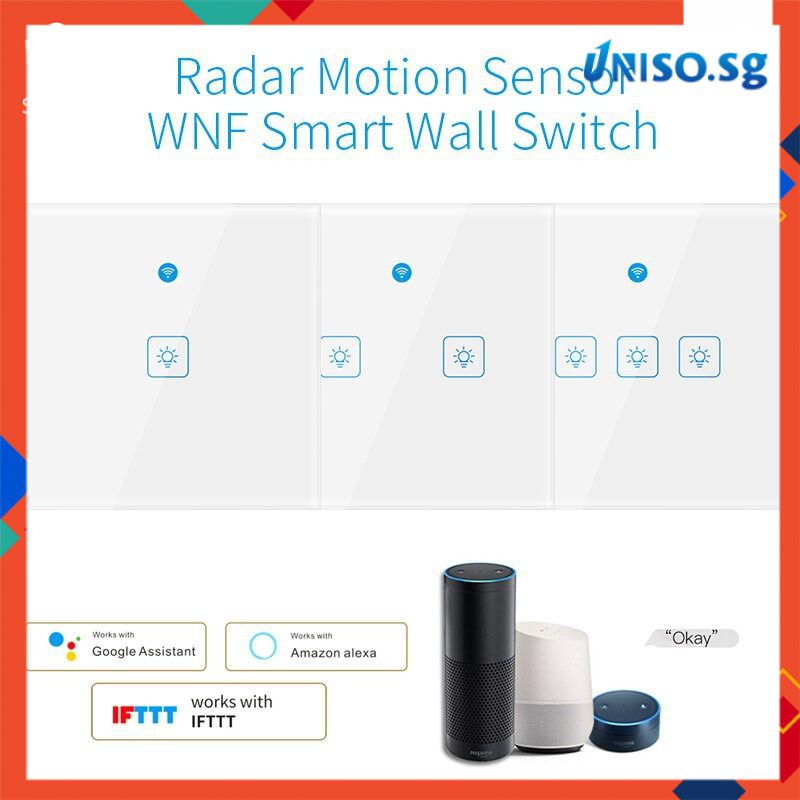 Công Tắc Gắn Tường Thông Minh WiFi EWeLink 1 2 3 Gang Điều Khiển Bằng Giọng Nói Tmall Genie Xiaodu Xiaoai Công Tắc Thông Minh Điều Khiển Từ Xa Hỗ Trợ Alexa Google Home [Unio]