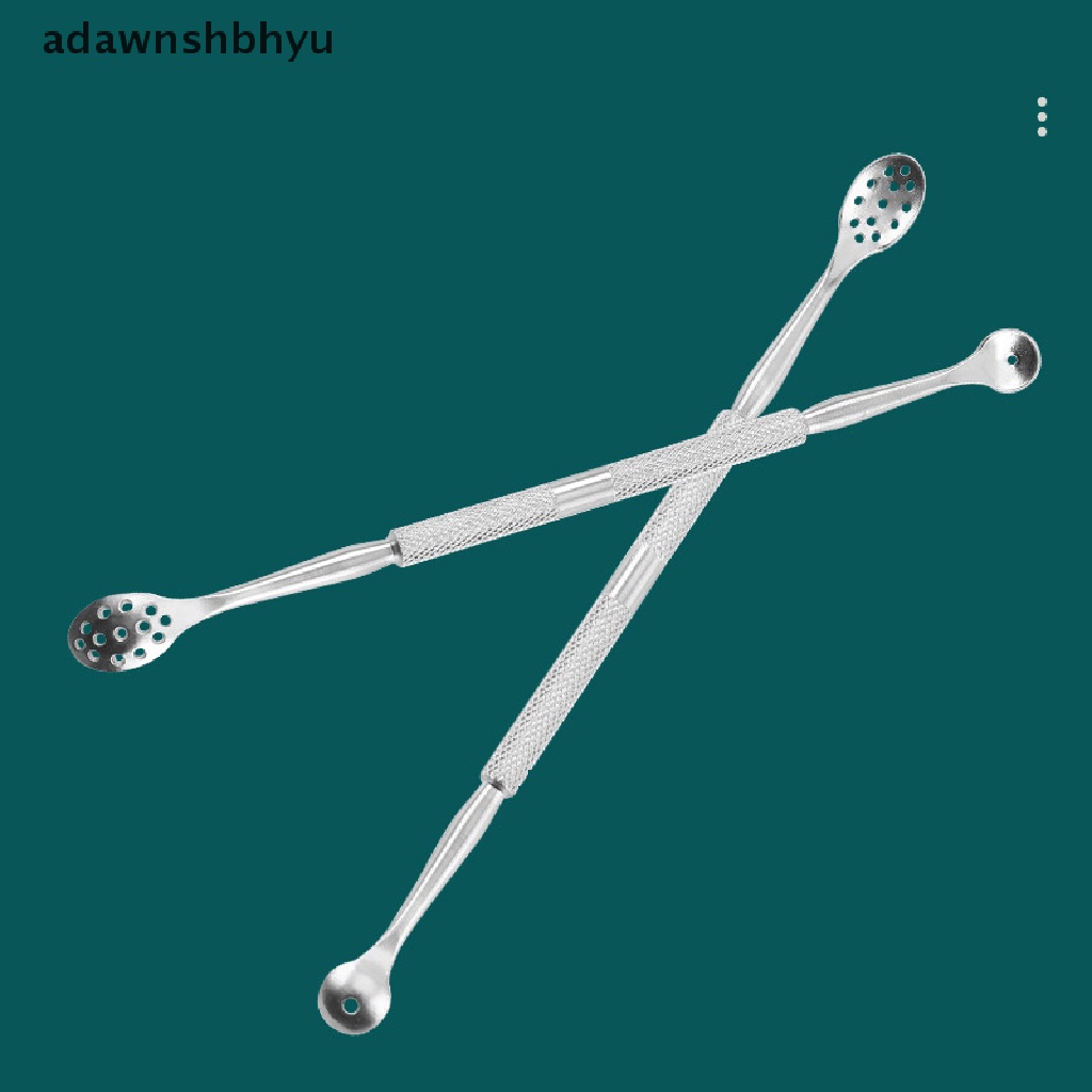 1 Dụng Cụ Hai Đầu Bằng Thép Không Gỉ Dùng Để Loại Bỏ Da Chết Móng Tay