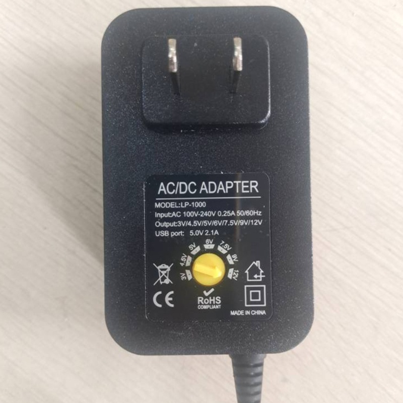 Cáp Nguồn AC-DC 1 5V 3V 4 5V 6V 9V 12V AM3 AA LR6 Dành Cho Bàn Phím Đồ Chơi Giáng Sinh