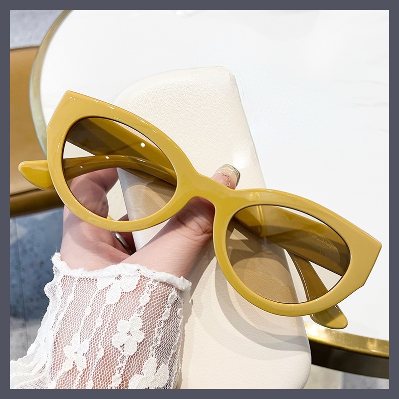 Kính Mát Gọng Vuông Thời Trang Mới Cho Nam Nữ Màu Sắc