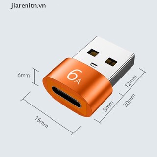 Đầu Chuyển Đổi 6A Từ USB Sang Type C OTG