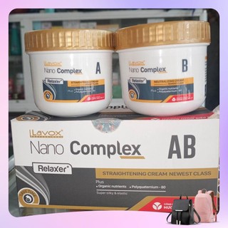 Duỗi tóc lavox nano complex ab 150ml+150ml