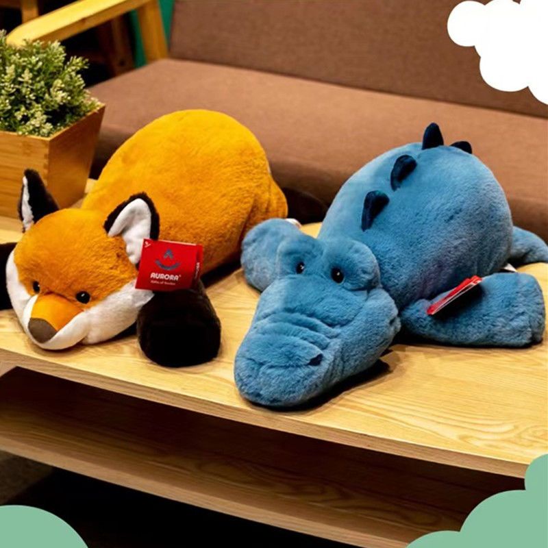 Sma dễ thương cáo mềm đồ chơi sang trọng con lười gối búp bê gấu trúc nhỏ búp bê cá sấu búp bê trẻ em quà tặng sinh nhật cô gái trẻ em quà tặng con lười búp bê fox gối