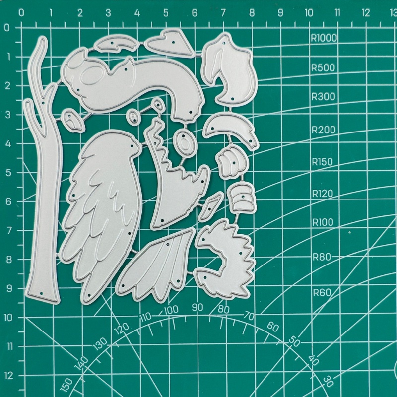 Khuôn Cắt Giấy Kim Loại Bằng Thép Cacbon