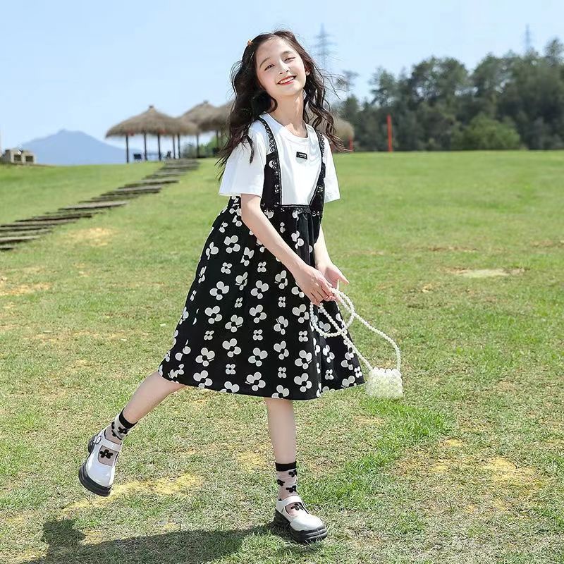 Áo Thun Mùa Hè Phong Cách Mới 2023 Cho Bé Gái 6-8 - 11-13 - 15 Tuổi