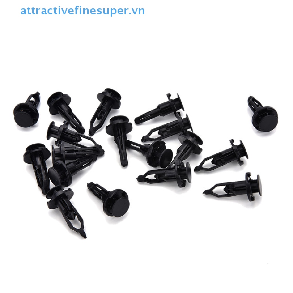 FENDER Set 100 Đinh Tán Nhựa 9mm Chuyên Dụng Cho Xe Hơi Toyota