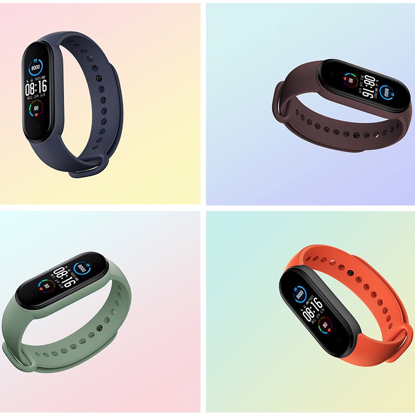 Dây Đeo Silicon Thay Thế Cho Đồng Hồ Thông Minh Xiaomi 5 / 3 / 6 / 5 / 4 / 7