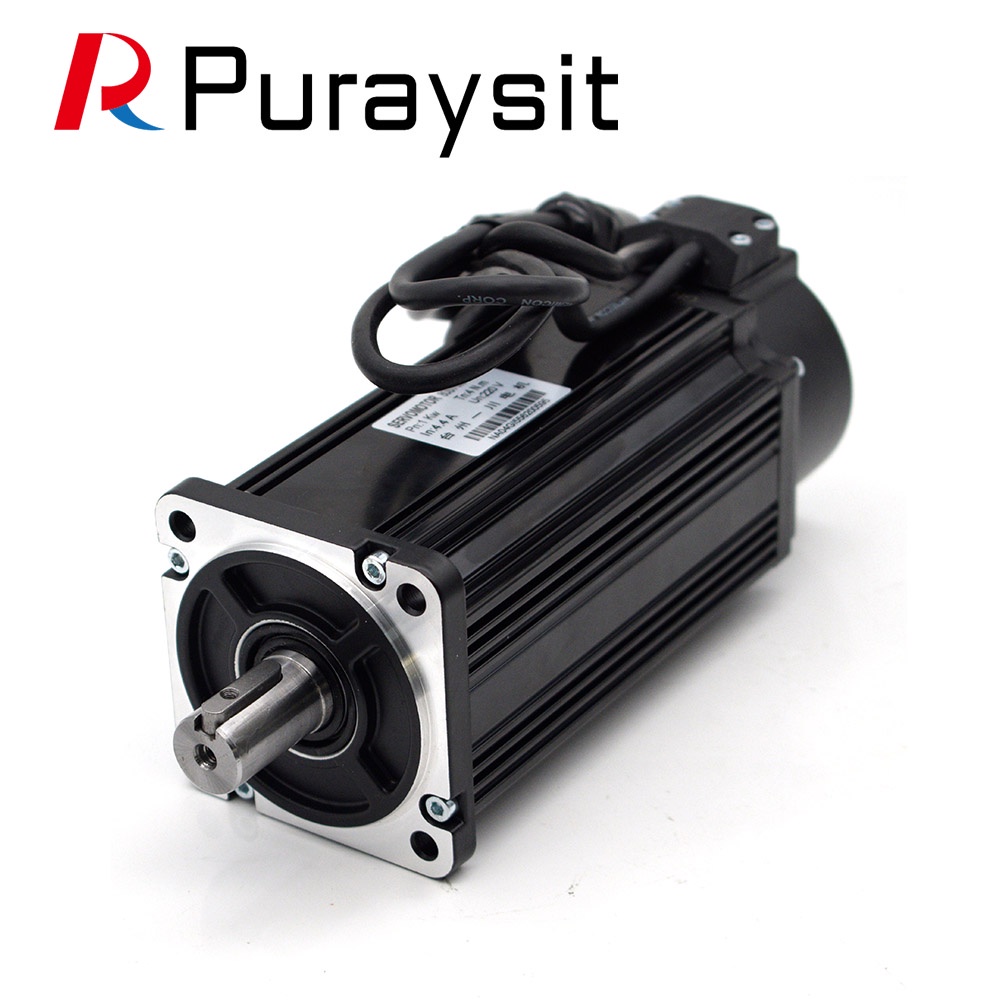 Bộ Động Cơ servo 750w Aaasd 15a 90st-m02430 2.4n.m 220v 3000rpm Đường Kính 6mm Kèm Dây Cáp 3m