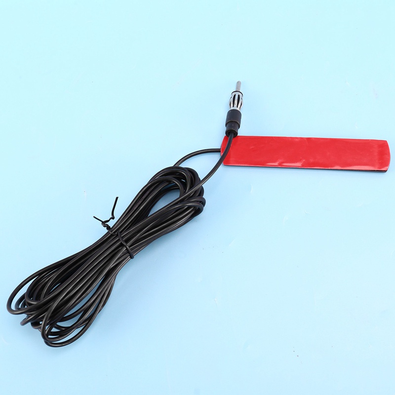 Ăng Ten Khuếch Đại Tín Hiệu radio fm ant-309 Có Dây Cáp Dài 85-112mhz 5m Màu Đen Thông Dụng Cho Xe Hơi