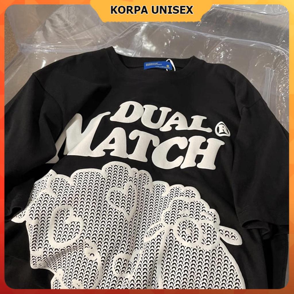 [ IN NỔI ] Áo thun tay lỡ form rộng in chú cừu DUAL MATCH a - phông ulzzang oversize unisex nam nữ