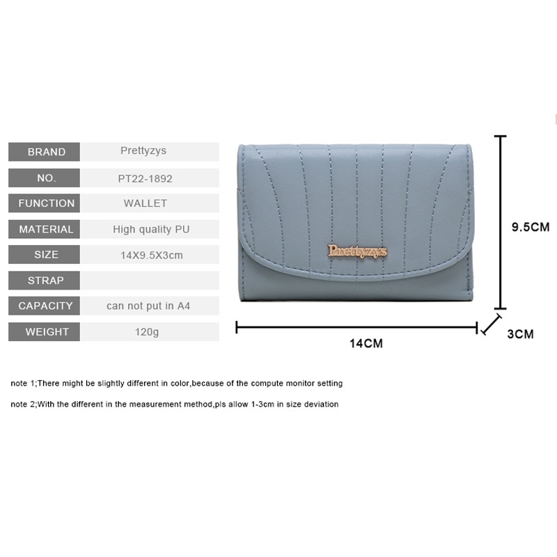 Ví Cỡ Vừa Thiết Kế Xinh Xắn Cho Nữ