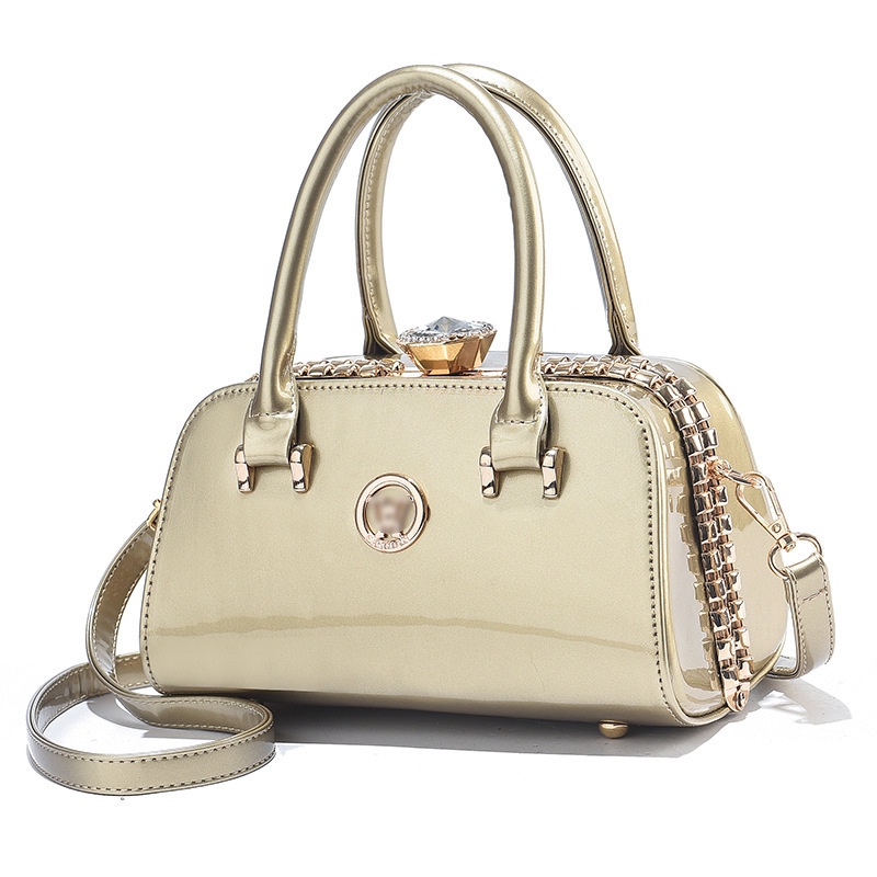 Túi Đeo Chéo Mini Hình Vuông Màu Hồng Phong Cách Thời Trang Mới 2023 Dành Cho Nữ