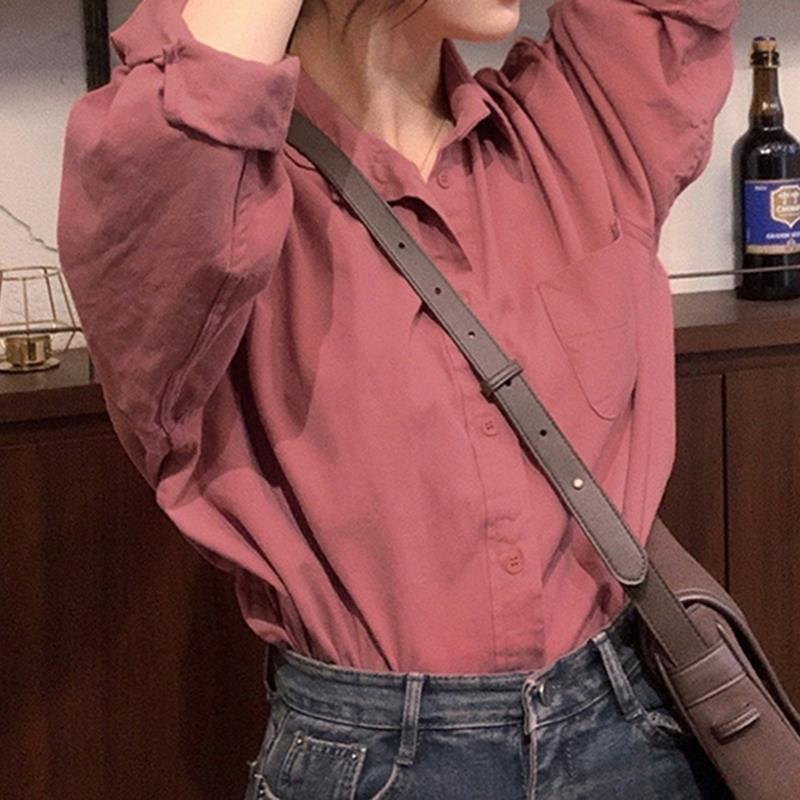 Áo Sơ Mi Thiết Kế Phong Cách Pháp Thời Trang Mùa Xuân 2023 Mới Cho Nữ