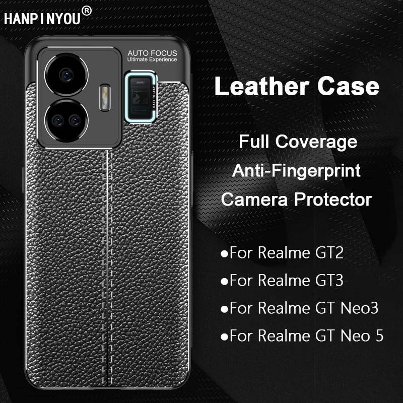 Ốp Điện Thoại Da TPU Mềm Nhám Bảo Vệ Camera Cho Realme GT Neo 5 3 Neo5 Neo2 GT3 GT2 Pro