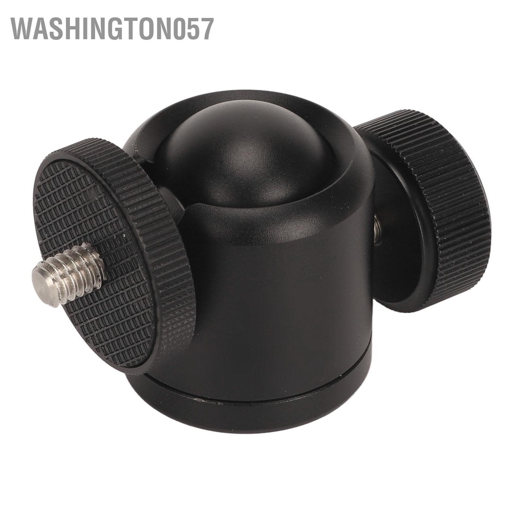 Có thể bán buôn Đầu Bi Mini 1 / 4in Vít 3 / 8in Xoay 360 Độ Bằng Hợp Kim Nhôm Cho Chân Máy Ảnh Tripod Monopod Hàng giao ngay