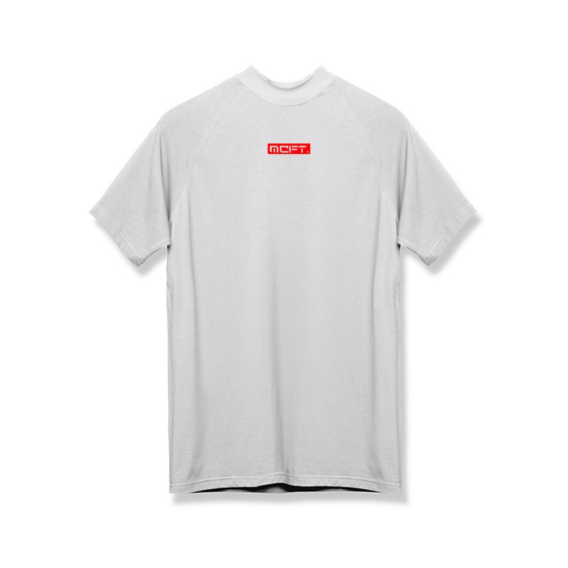 Áo Thun Thể Thao Cổ Cao Dáng Ôm Nhanh Khô Thời Trang Mùa Hè Cho Nam