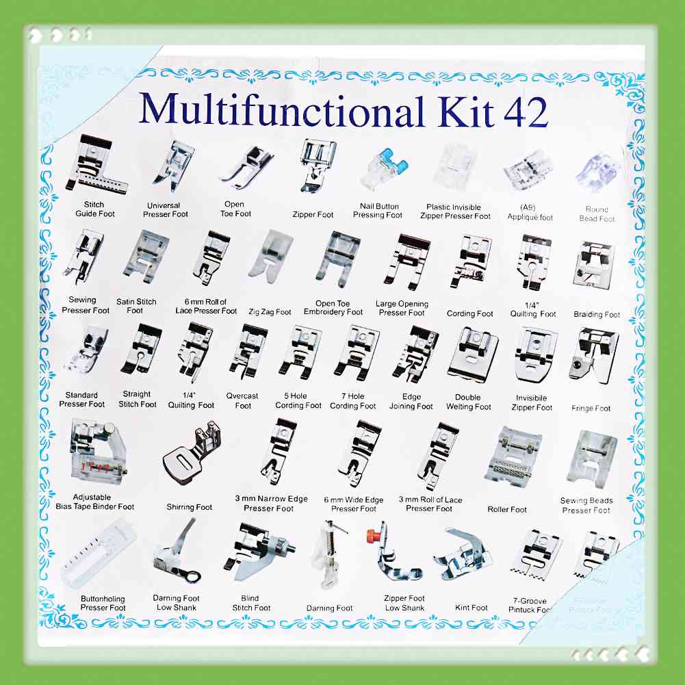 Bộ 42 Chân Vịt Máy May Gia Dụng