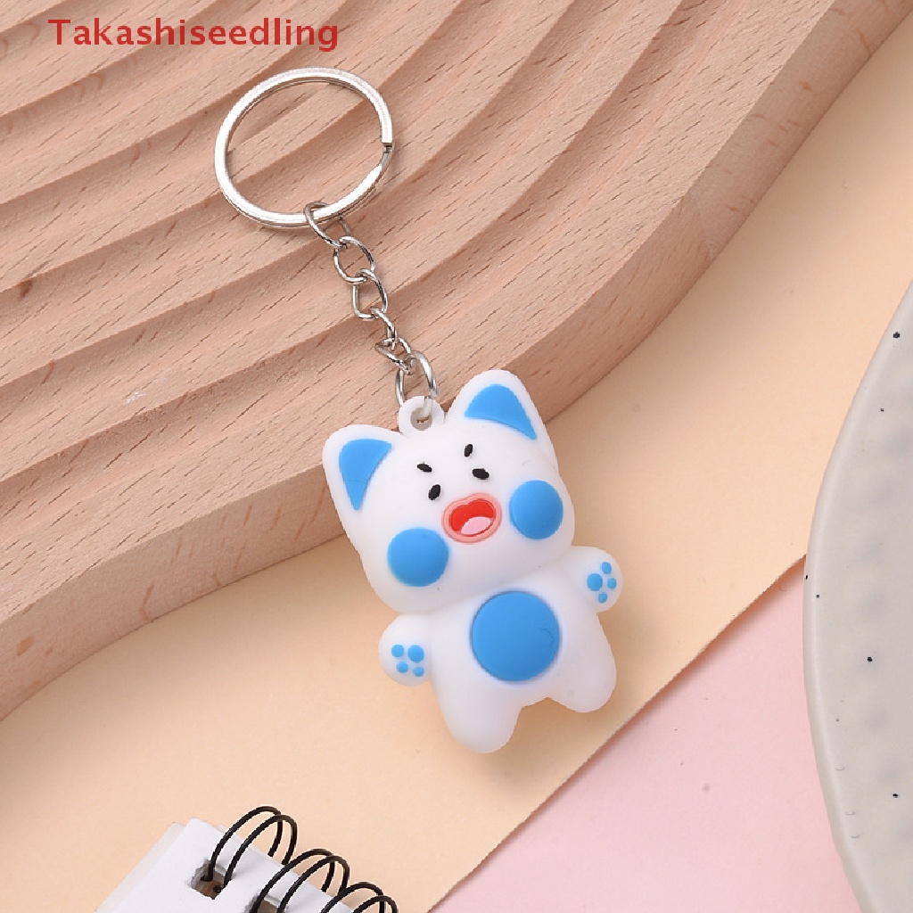 Móc Khóa Hình Mèo Hoạt Hình Đáng Yêu