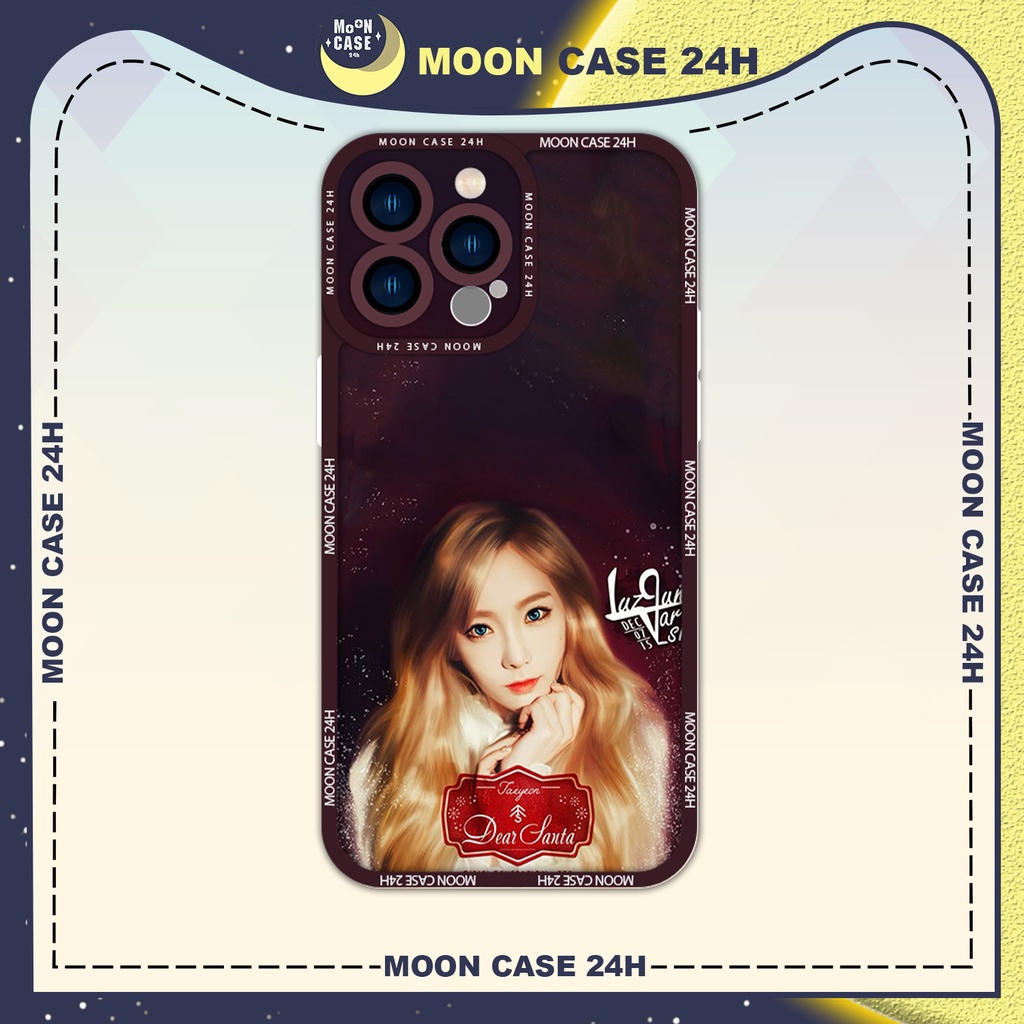 Ốp lưng iphone MOON CASE 24H Kpop Ca Sĩ Taeyeon SNSD Fanart Dễ Thương ip 8/x/xs/xs max/11/12/13/14pro/plus/promax