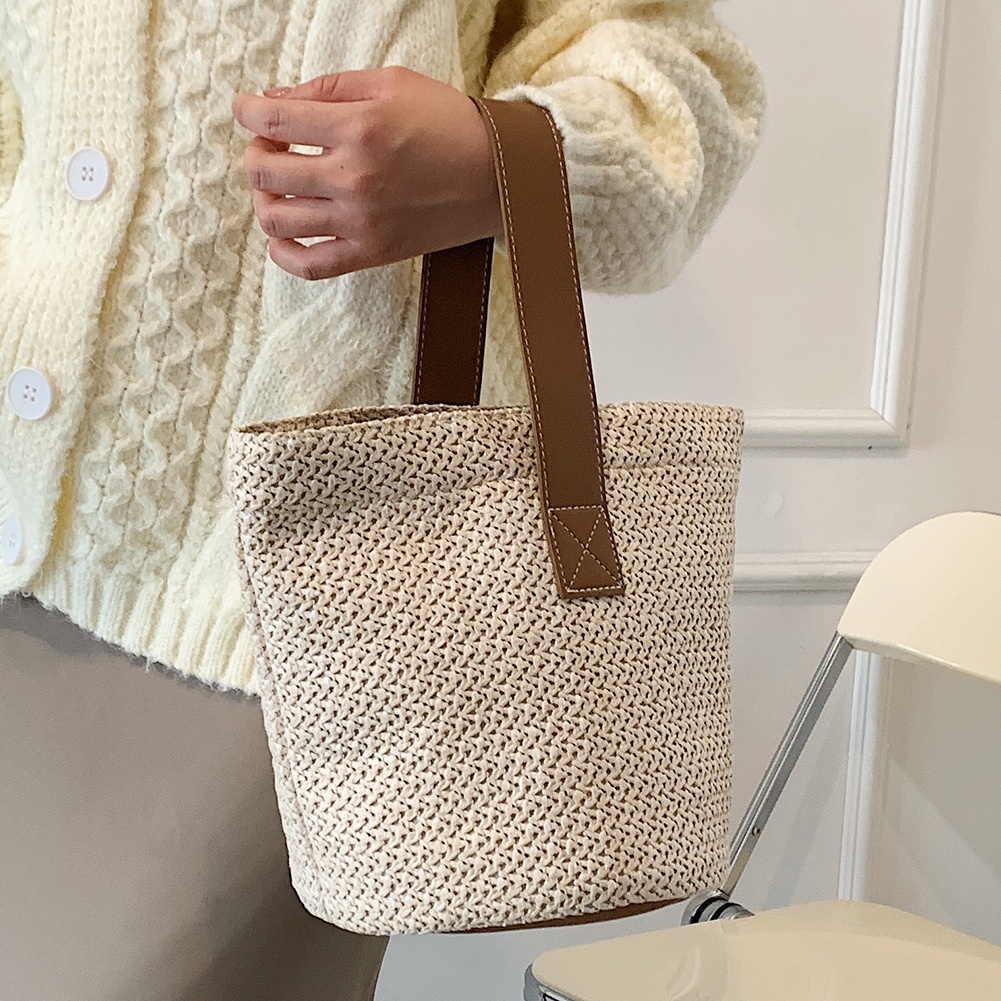 Túi xách đan rơm thời trang cho nữ