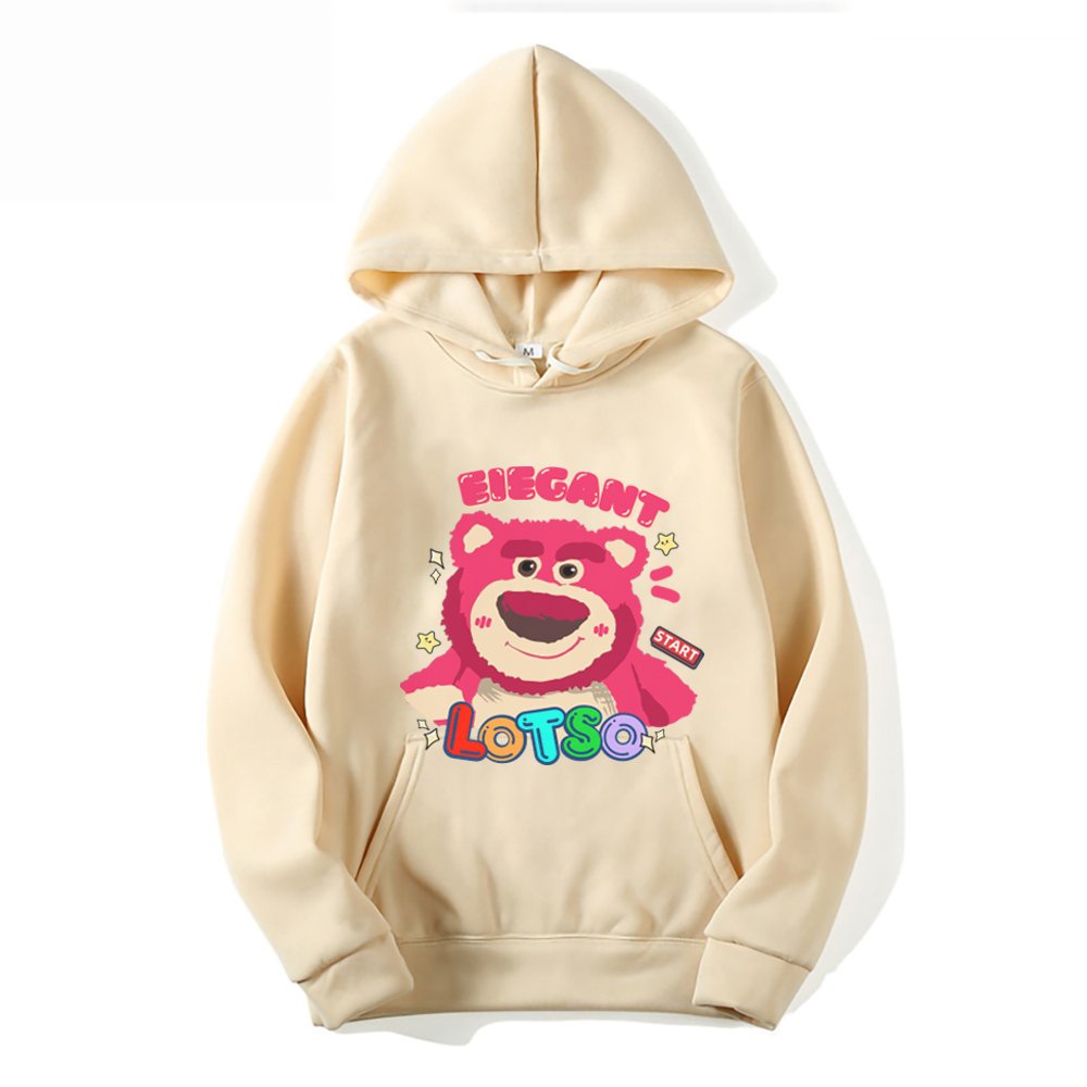 Áo Hoodie Nữ Gấu Dâu Vải Nỉ Bông Áo Hoodie Unisex Ken T-Shirt 1094 | BigBuy360 - bigbuy360.vn