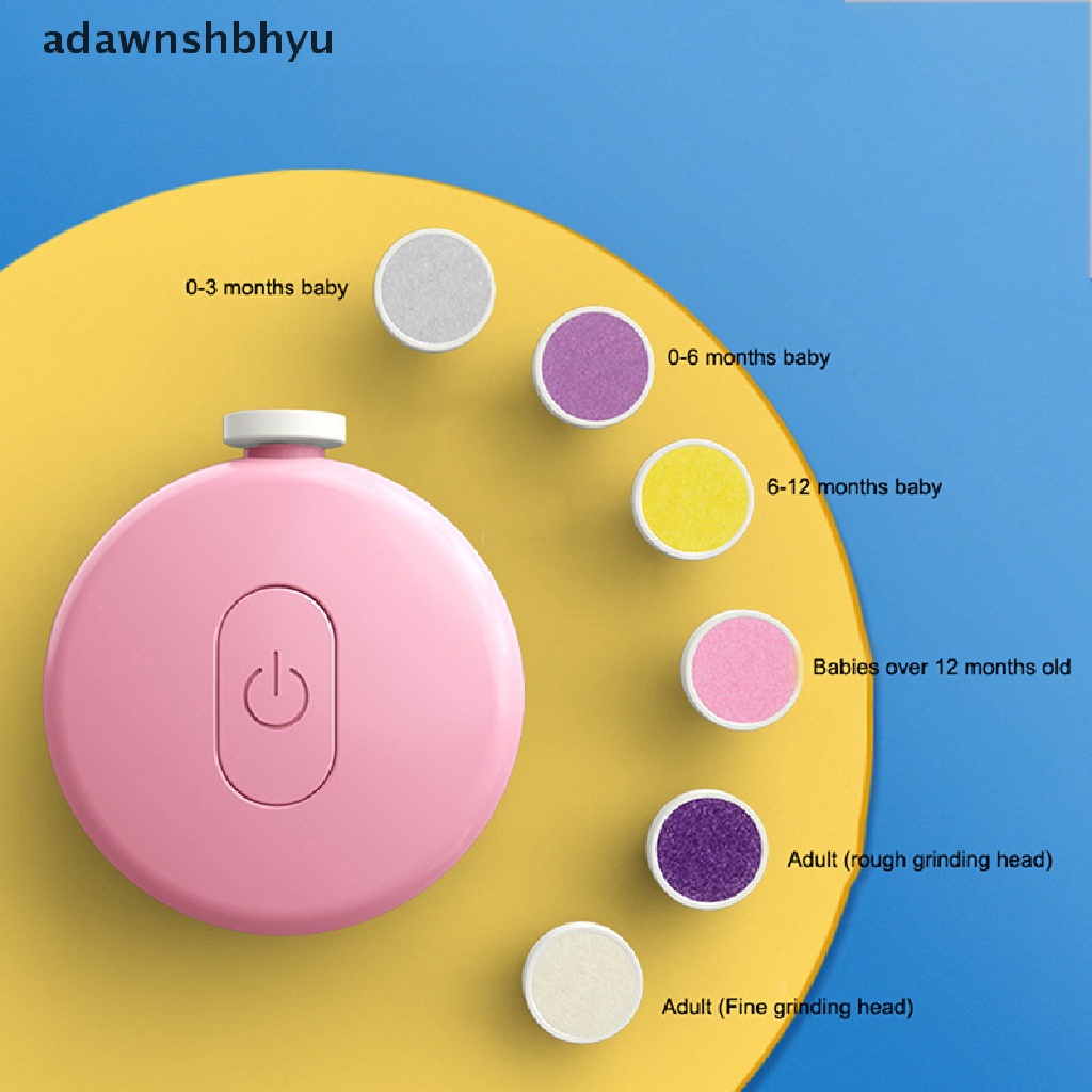 Máy Mài Móng Tay Kèm 6 Đầu Mài Chuyên Dụng Cho Bé