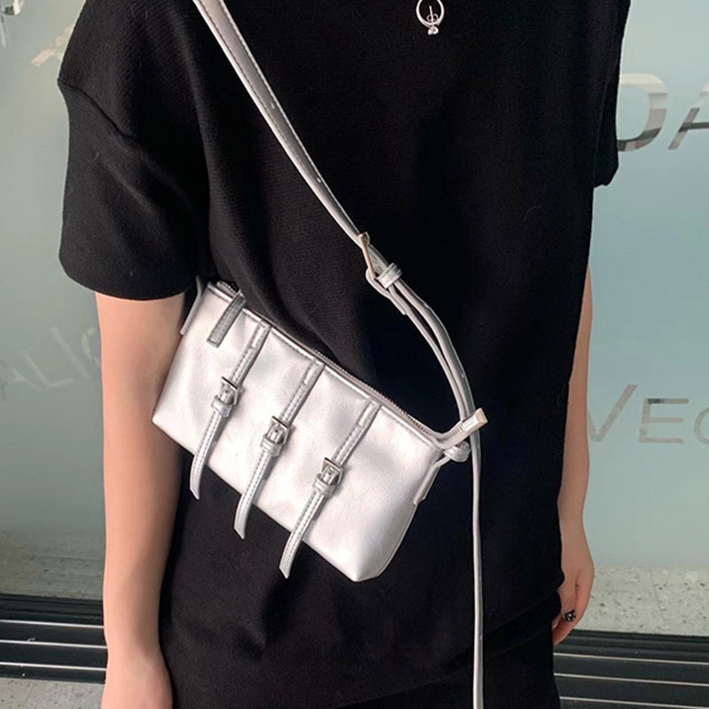 MISCHA Túi Đeo Chéo Thiết Kế Cá Tính Thời Trang Cho Nữ