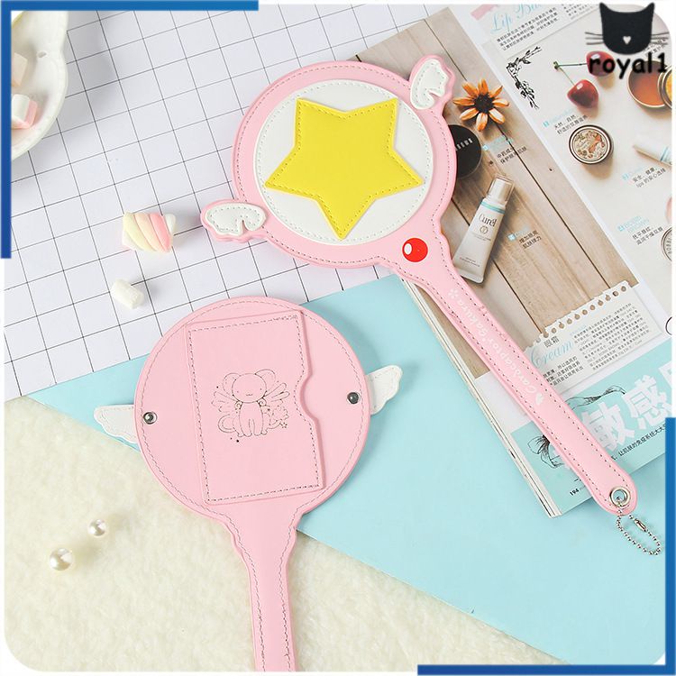 Đạo Cụ Cây Đũa Thần Anime Cây Gậy Hình Cánh Sắt Cô Gái Sakura Star Staff Fairy Stick Bus Card Package Royal1.vn