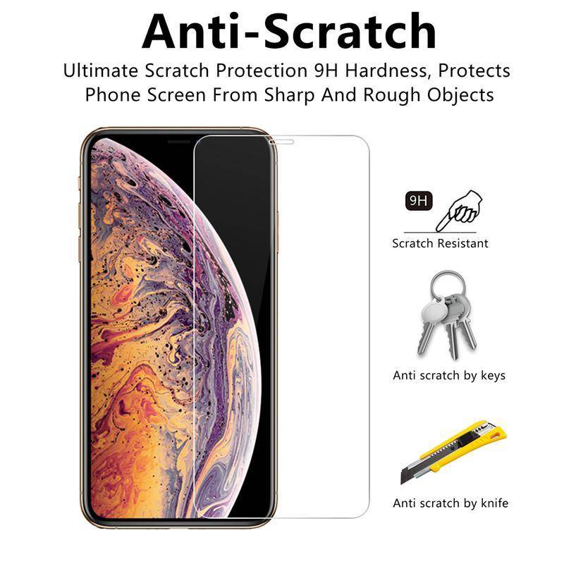 Set 3 Kính Cường Lực Bảo Vệ Màn Hình Cho iPhone 14 13 12 11 Pro MAX Plus X XS MAX XR 7 8 6 6S Plus SE 2022 2020 14Plus 13Mini 12Mini