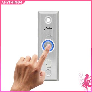 ✥Anything4✥【In Stock】 Stainless Steel Exit Button Push Switch Door Opener Release for Access Control