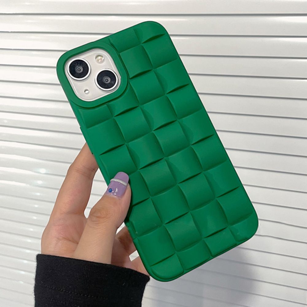 Ốp Điện Thoại TPU Mềm Chống Sốc Họa Tiết Caro Sang Trọng Cho IPhone 14 13 12 11 Pro Max XS XR 8 7 Plus