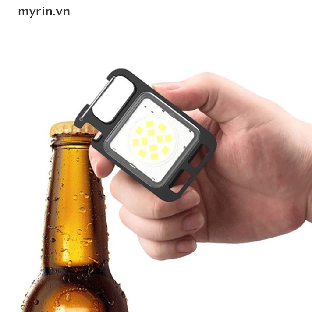 Đèn Led COB Dạng Móc Chìa Khóa Có Thể Sạc Lại Tiện Dụng