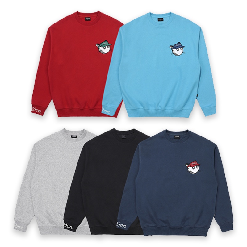 Malbon Áo Sweater cotton Tay Dài Cổ Tròn In Hình Hổ Chơi golf Giản Dị Vừa Vặn Cho Nam Và Nữ