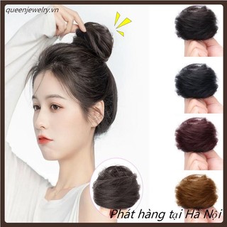 Tóc giả búi rối nhỏ gọn mini 2023