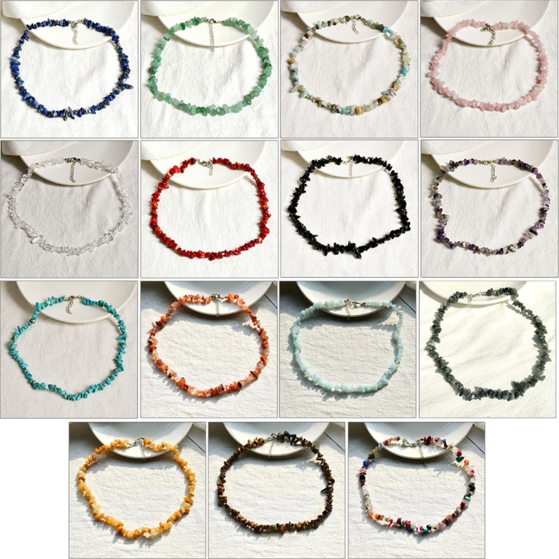 Vòng cổ Mặt Đá Tự Nhiên Thời Trang Cho Nữ