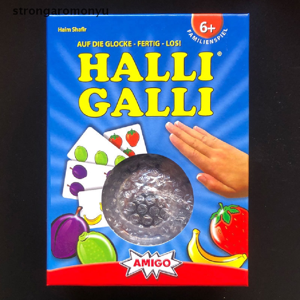 Yu Bộ Trò Chơi Board Game Halli Galli Tiếng Anh Đầy Đủ Kỹ Năng Đánh Dấu Kỹ Năng Famaliy Party