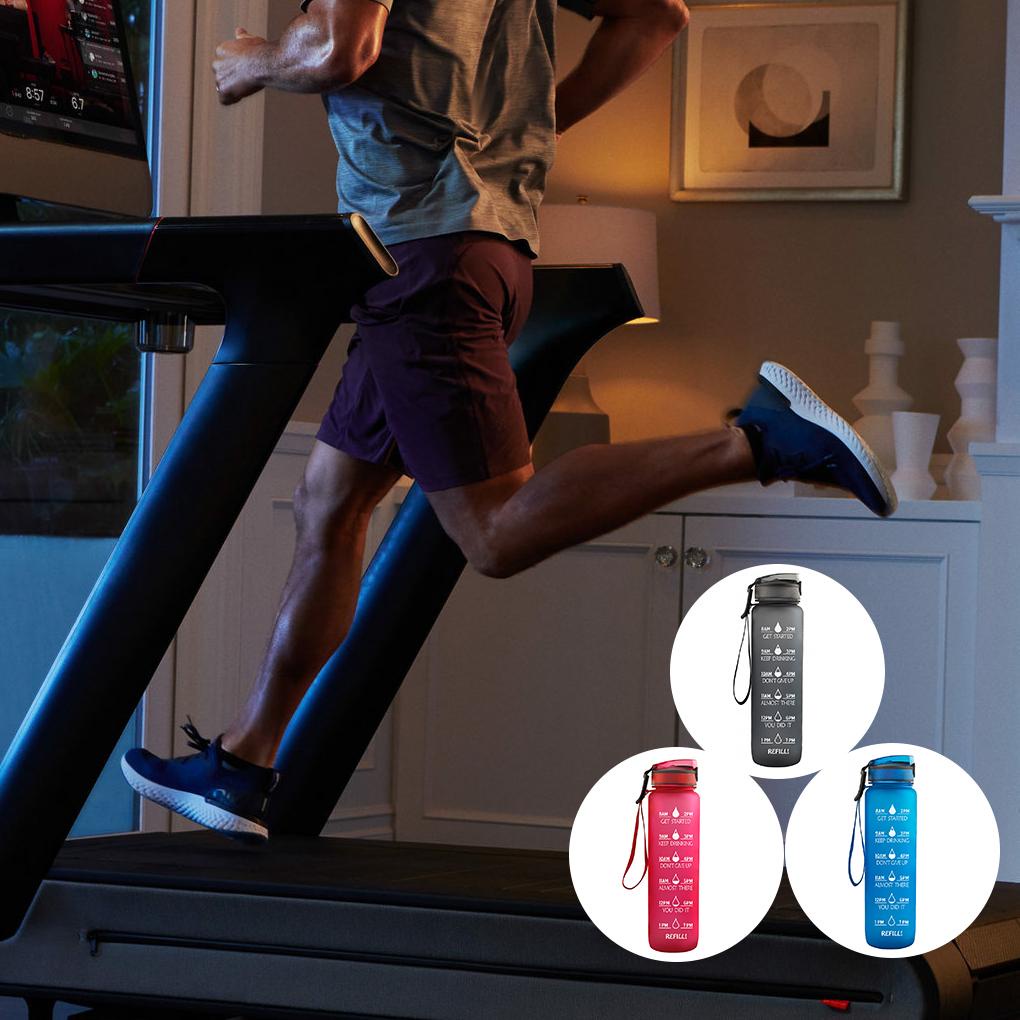 Bình Đựng Nước 1 / 2 Chống Rò Rỉ Bằng Silicone Kèm Ống Hút Có Thể Bơm Lại Tiện Dụng