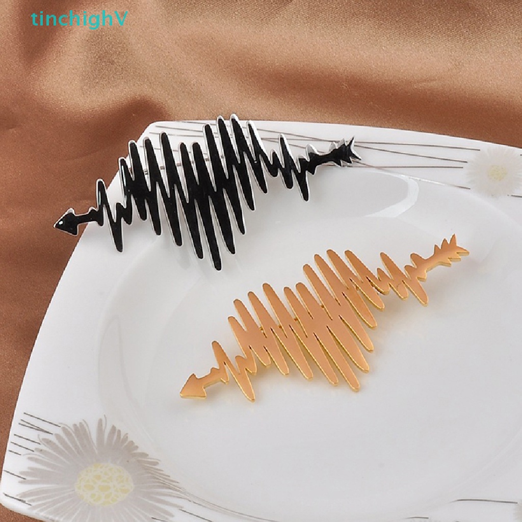 [TinchighV] Ghim Cài Áo Kim Loại Hình Trái Tim Điện Cực Sáng Tạo Làm Quà Tặng Cho Nam Và Nữ [Mới]