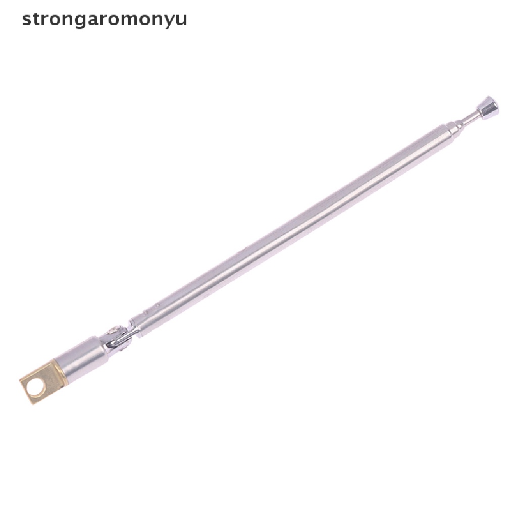 1 Ăng Ten Radio AM FM 4 Đoạn Bằng Thép Không Gỉ Chất Lượng Cao