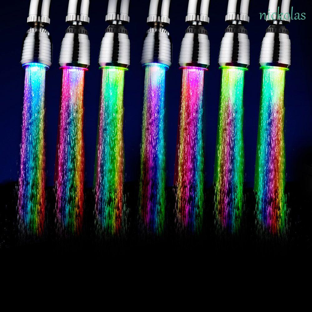 Vòi Nước Điều Khiển Nhiệt Độ Có Đèn LED RGB / Nhiều Màu Thay Đổi Tự Động Tiện Dụng Cho Nhà Bếp