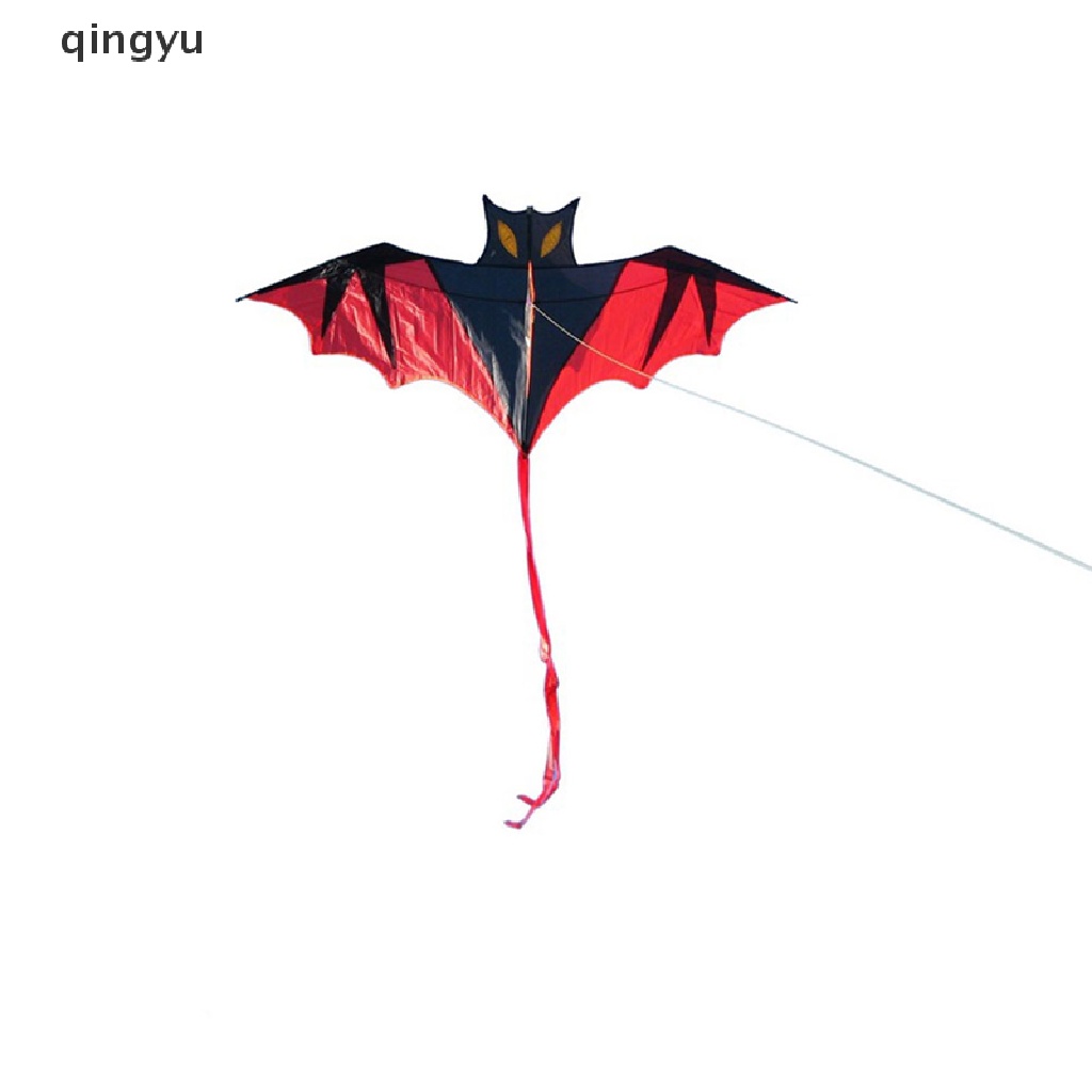 Qingyu Diều Thể Thao Ngoài Trời Hình Dơi Ma Cà Rồng Màu Đỏ Dễ Bay Làm Quà Tặng Tuyệt Vời