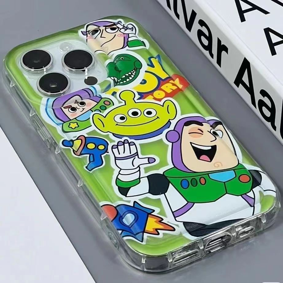 ✅Ốp ĐiệN ThoạI ChốNg SốC HọA TiếT Toy Story Cho iPhone 14 / 13 Promax 12 / 11 7 / 8P xr