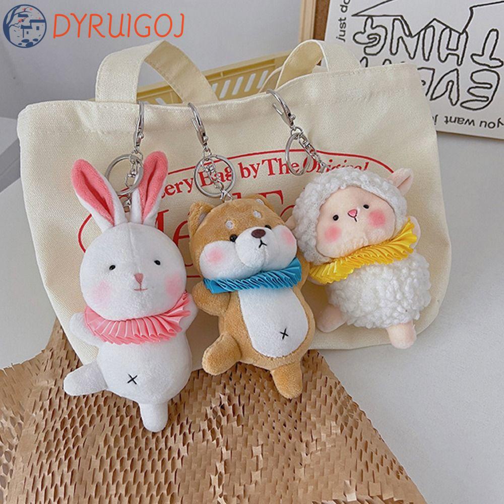 Móc Khóa Hình Thú Nhồi Bông Ba Lê Dễ Thương Charms