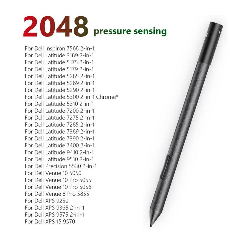 Bút Cảm Ứng PN557W Cho Máy Tính Bảng Dell Latitude 5285 5289 5290 5300 5310 7200 7210 7285 7389 9410 9510 Xps 9365 9575
