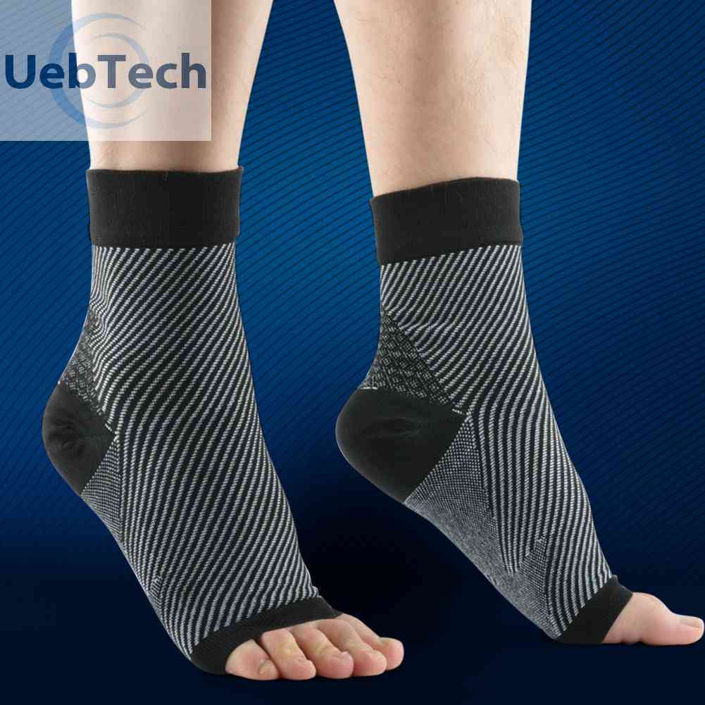 1 Đôi Tất Mắt Cá Chân Chống Mệt Mỏi Có Thể Tái Sử Dụng Dùng Khi Chơi Bóng Rổ / Chạy Bộ