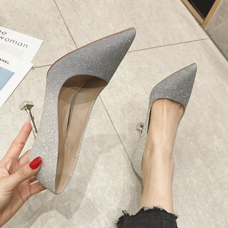 Giày Cao Gót Mũi Nhọn Thời Trang Dành Cho Nữ