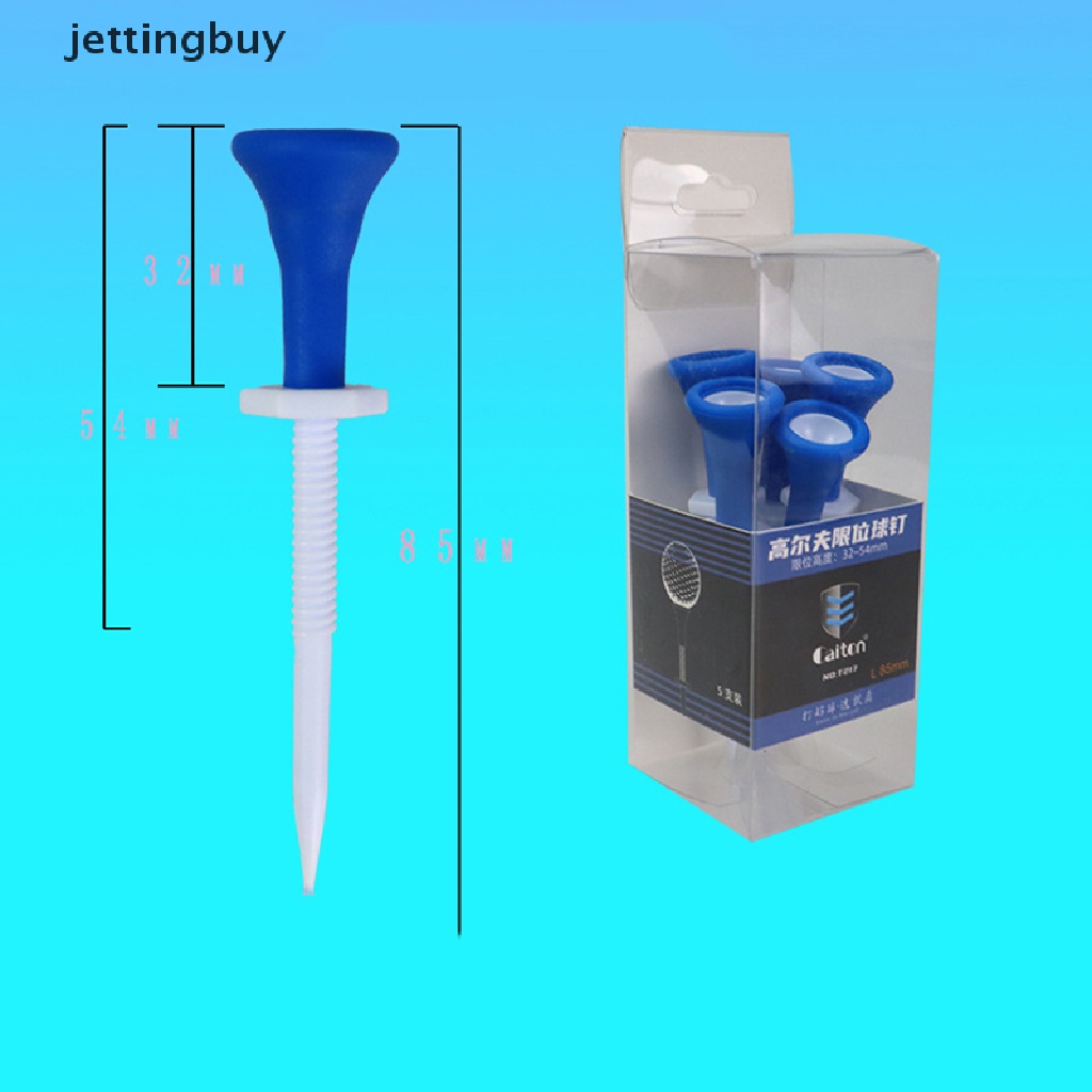 Bộ 5 Giá Đỡ Bóng Golf Bằng Nhựa Tiện Dụng