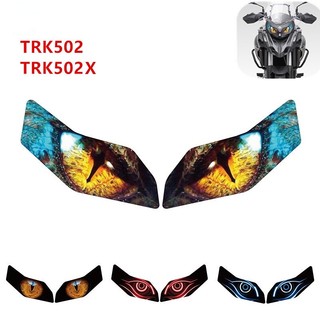 Miếng dán bảo vệ đèn pha trước cho xe mô tô benelli trk502 trk502x